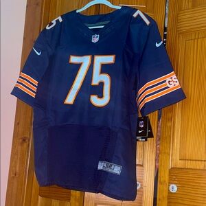 NFL GSH Jersey #75 Kyle LONG Nike Dark Blue with Orange Stripes